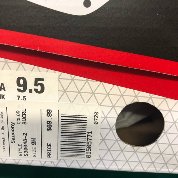 NIB Saucony Stretch and Go Glide black slip on shoes multiple sizes - Picture 12 of 12